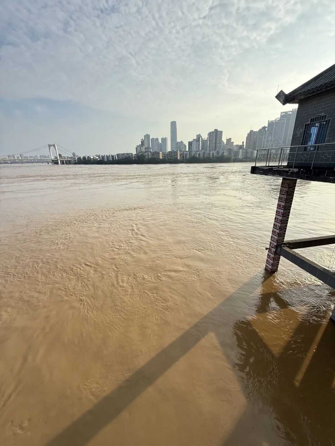 已超85米！柳江市区水位仍在上涨中，柳州9条河流超警，未来三天还有强对流