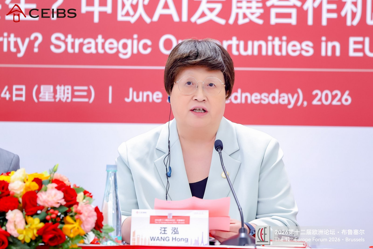 汪泓：全球AI竞速分化，中欧应成全球治理“平衡力量”